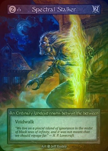 【FOIL】[Air] Spectral Stalker [beta-Ordinary]